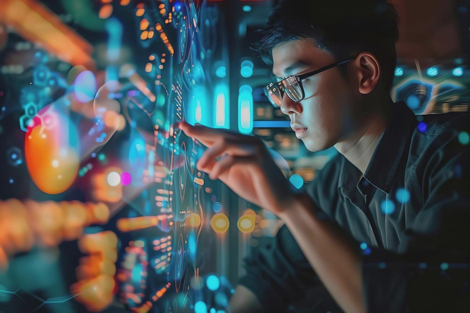 Analisi dei dati aziendali durante una sessione di lavoro